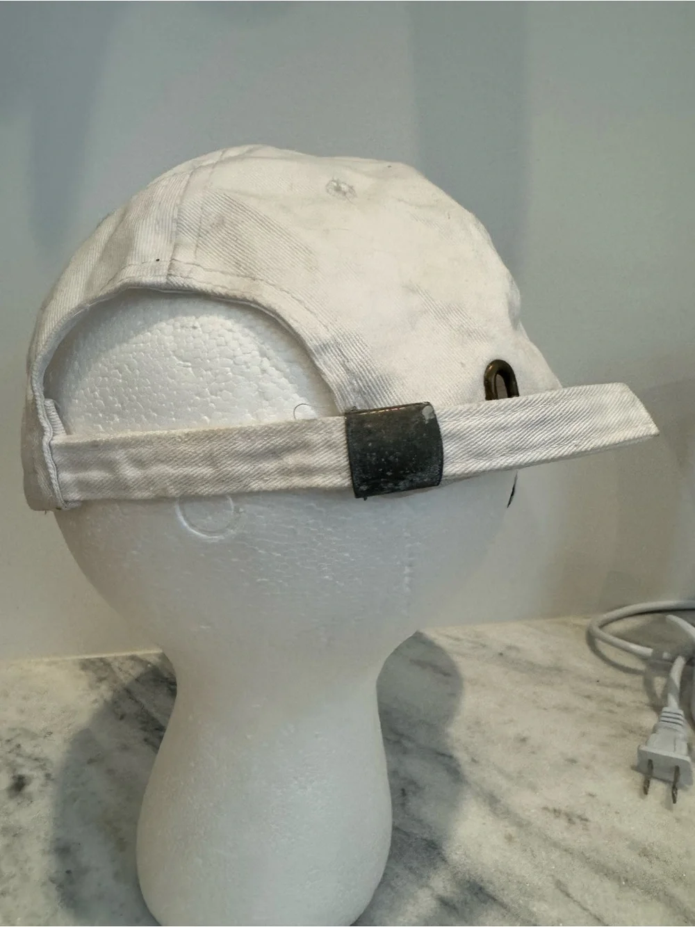 Juventus Cristiano Ronaldo White Baseball Cap with Black 7